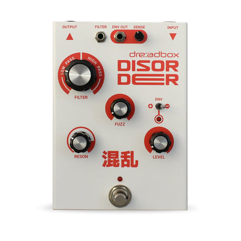 Dreadbox Disorder Analog Fuzz/Filter - 