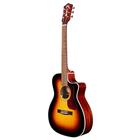 Guild OM-140CE Orchestra Acoustic-Electric Guitar - Antique Burst - 