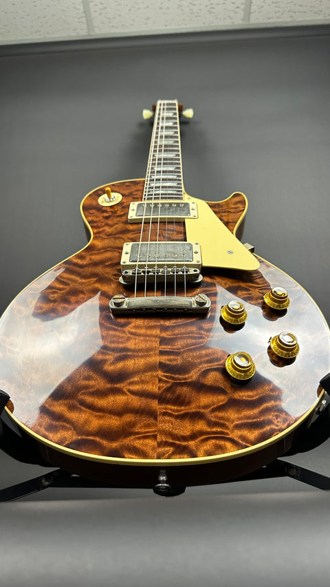 Gibson Custom M2M 1959 Les Paul Standard 3A Quilt Top - Root Beer VOS - 