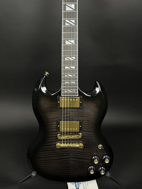 Gibson SG Supreme - Translucent Ebony Burst - 