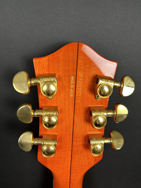 2012 Gretsch G6120 Hollow Body Orange Stain - 